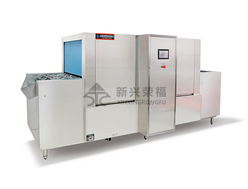 洗箱洗碗一體機+熱風循環(huán)消毒庫，餐具洗凈消毒存儲一站式解決